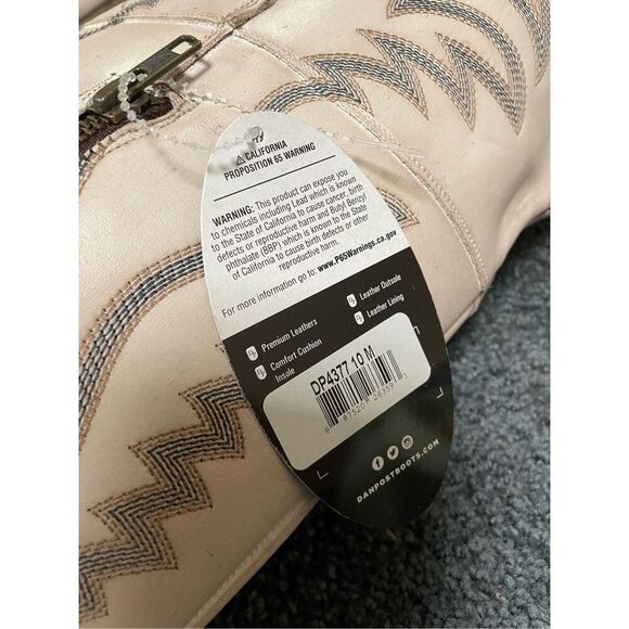 Brand New Dan Post Women’s 10M Loverly Knee High Leather Snip Western Boots - Picture 6 of 16